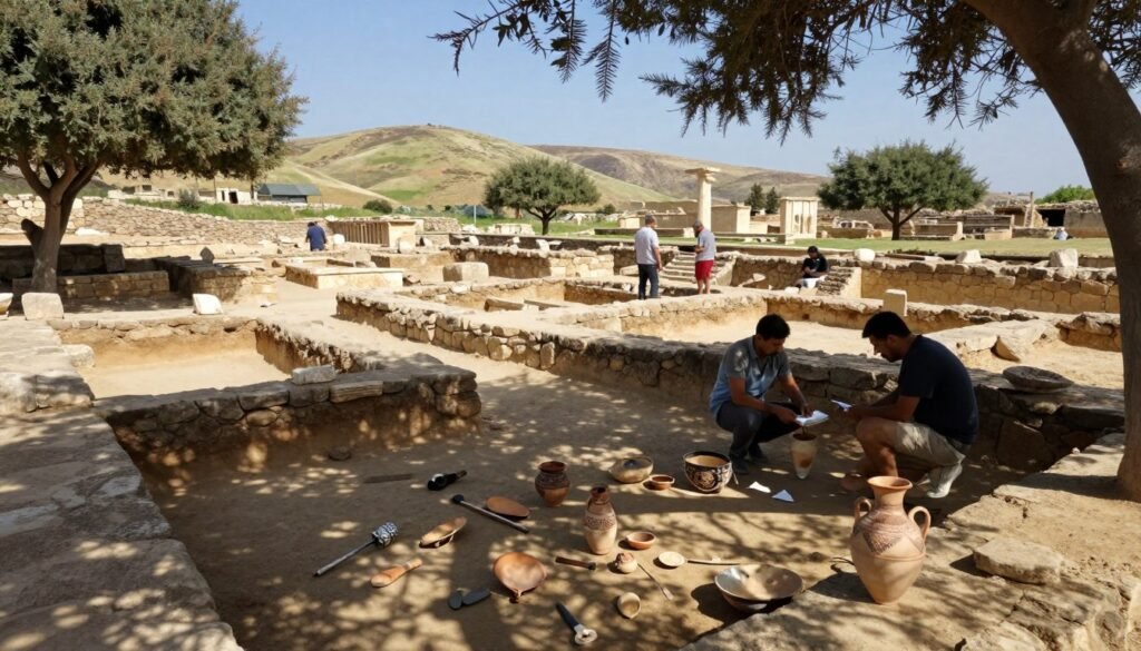 evidências arqueológicas dos filisteus