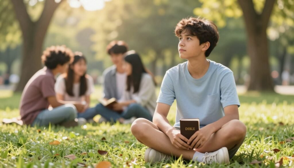 fé e ansiedade juvenil