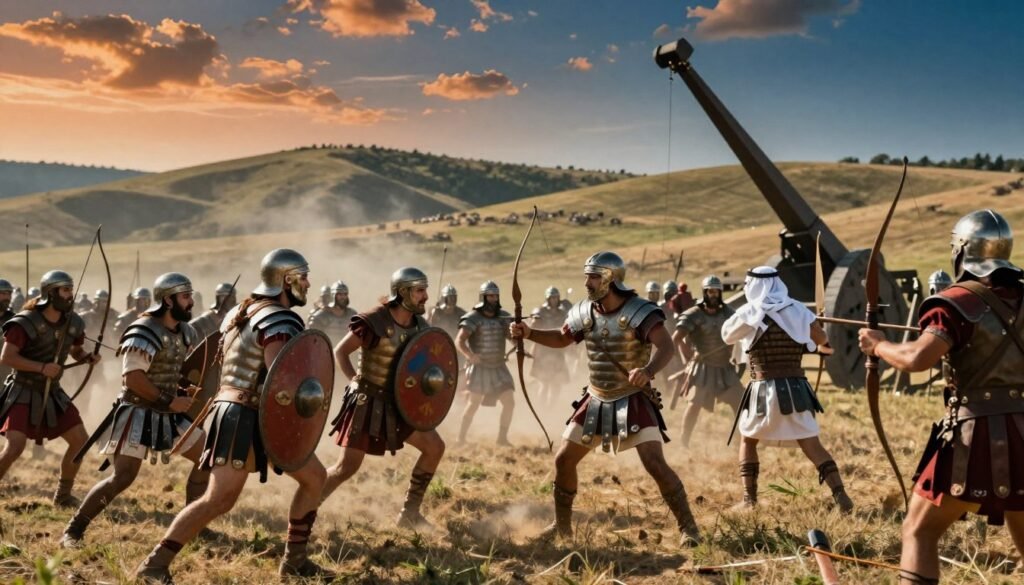 práticas de guerra no mundo antigo