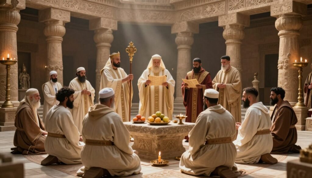 práticas religiosas de Acazias