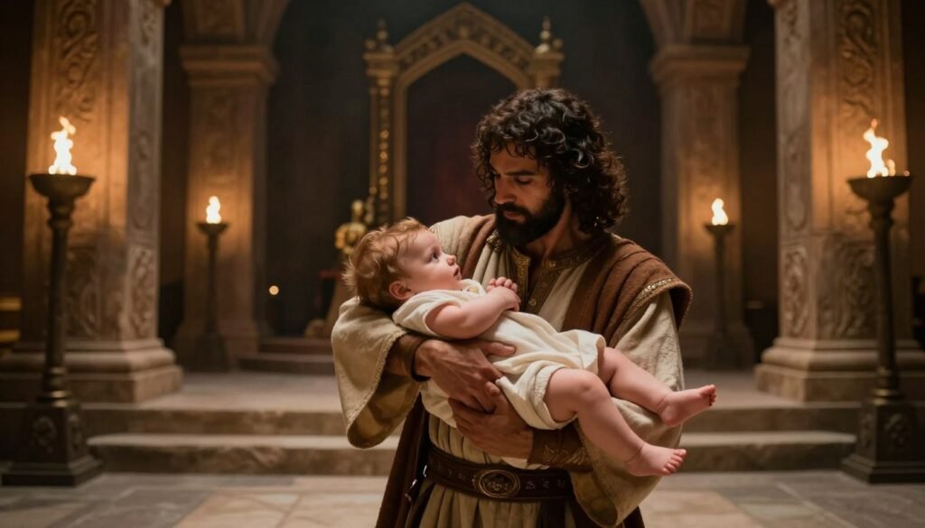 Joseba resgatando o príncipe Joás