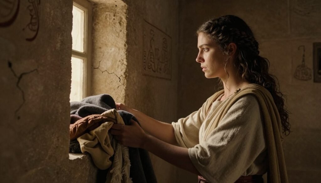 Mical salva a vida de Davi