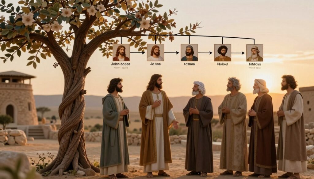genealogia de jessé até jesus