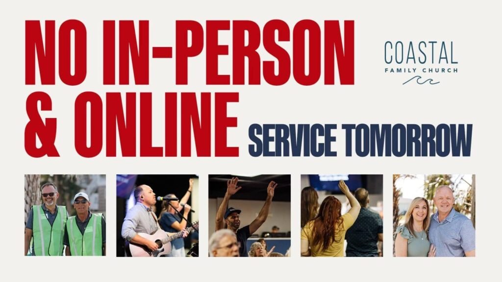 Fachada da First Baptist Church of Milton, igreja impedida de realizar cultos por ordem judicial.