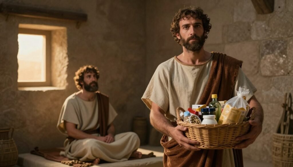 Epafrodito levando ajuda a Paulo