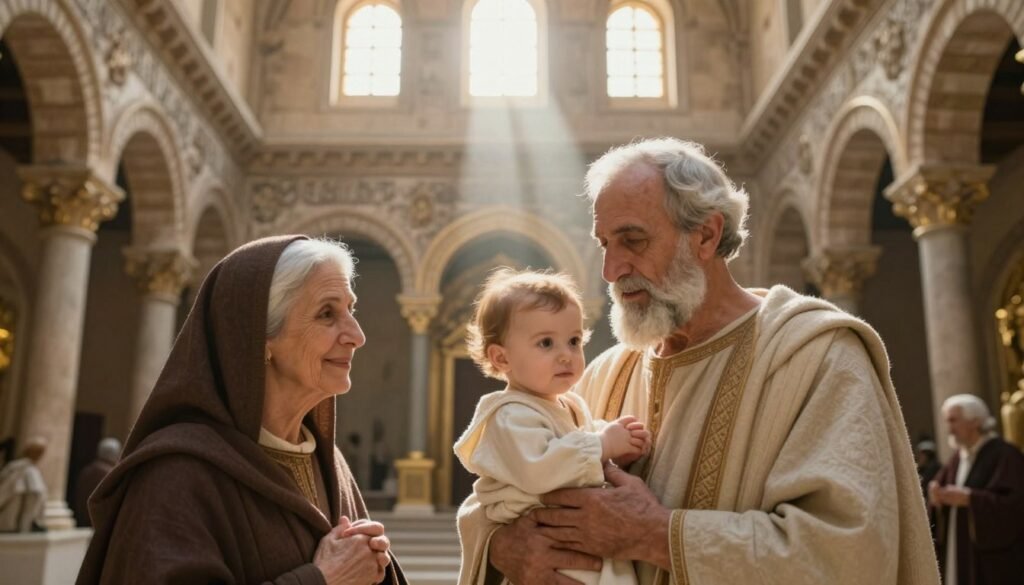 Simeão e Ana no Templo Simeão e Ana no Templo