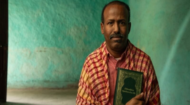 Aweis Ali, cristão somali e sobrevivente de perseguição religiosa, representando a resiliência da igreja na Somália.