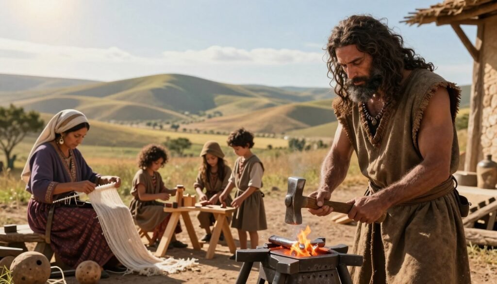 descendentes de caim na bíblia