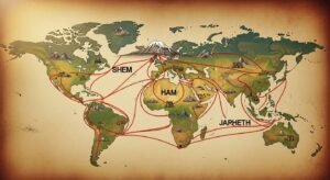 Estudo de Gênesis 10 - A Tábua das Nações e a dispersão dos filhos de Noé.