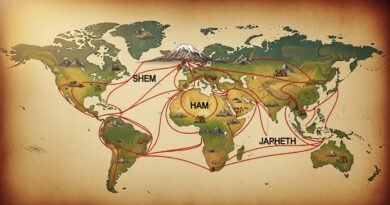 Estudo de Gênesis 10 - A Tábua das Nações e a dispersão dos filhos de Noé.