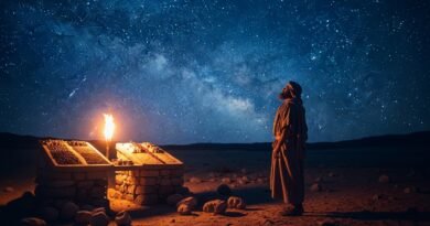 Estudo de Gênesis 15 - Deus promete a Abrão uma descendência numerosa como as estrelas.