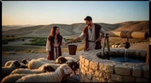 Estudo de Gênesis 29 - Jacob encontra-se com Raquel junto ao poço em Harã