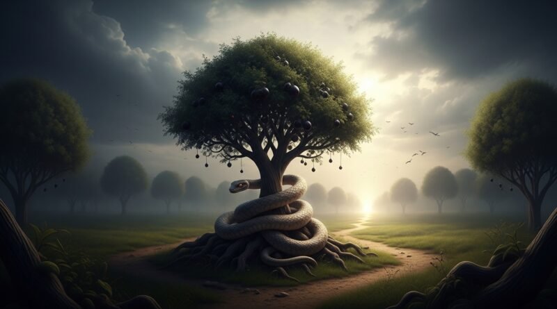 Estudo de Gênesis 3 sobre a queda do homem e a tentação da serpente no Éden.