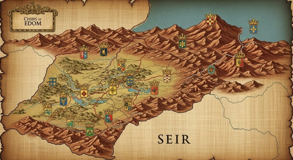 Estudo de Gênesis 36 - A linhagem de Esaú e os reis de Edom.