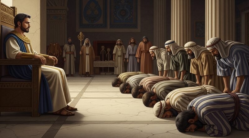 Estudo de Gênesis 42 - Os irmãos de José se prostram diante dele no Egito sem o reconhecerem.