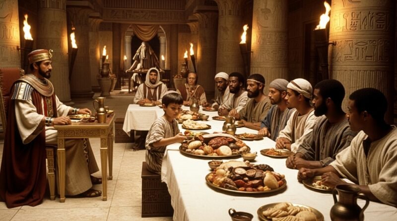 Estudo de Gênesis 43 - O banquete de José com os seus irmãos no Egipto