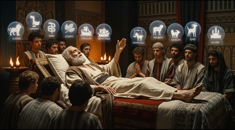 Estudo de Gênesis 49 - Jacob profetiza sobre os seus doze filhos antes de morrer.