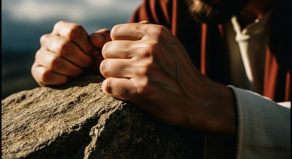 jesus teve ansiedade: