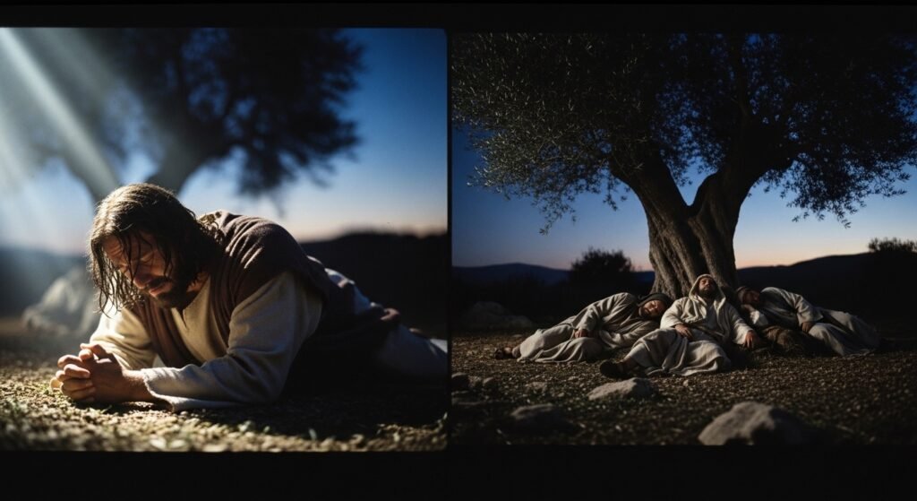 jesus teve ansiedade: