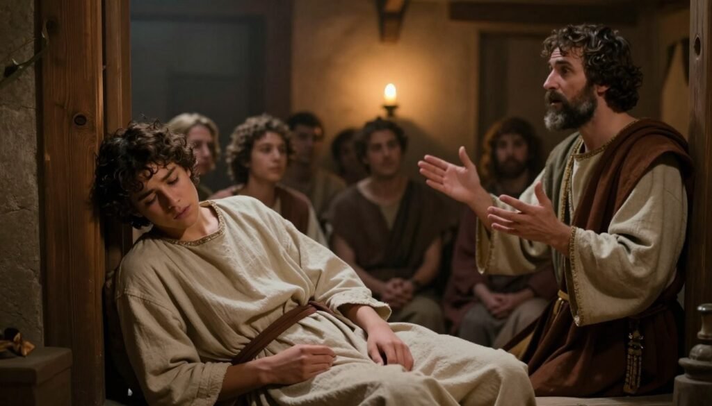 Quem Foi o Jovem Êutico na Bíblia?