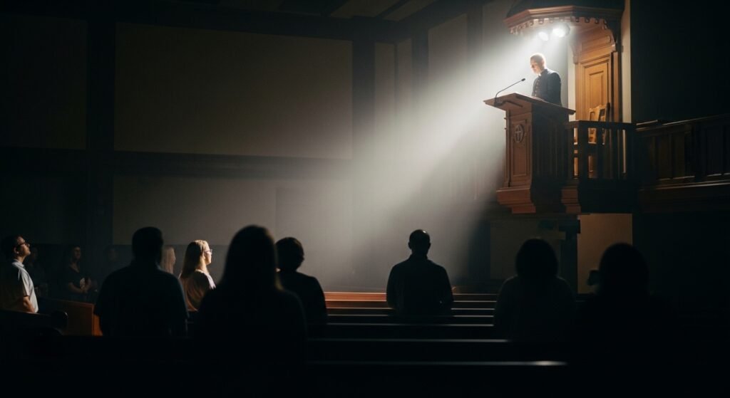 transtorno de personalidade narcisista na liderança - imagem representativa de líder centralizado e distante do povo