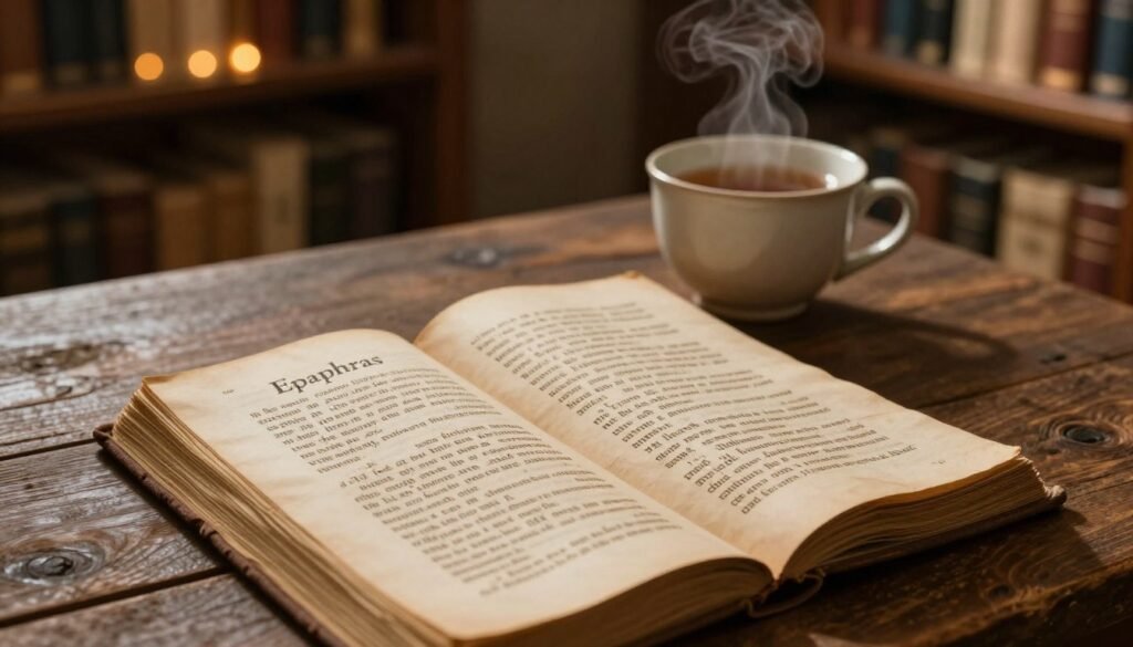 versículos sobre epafras