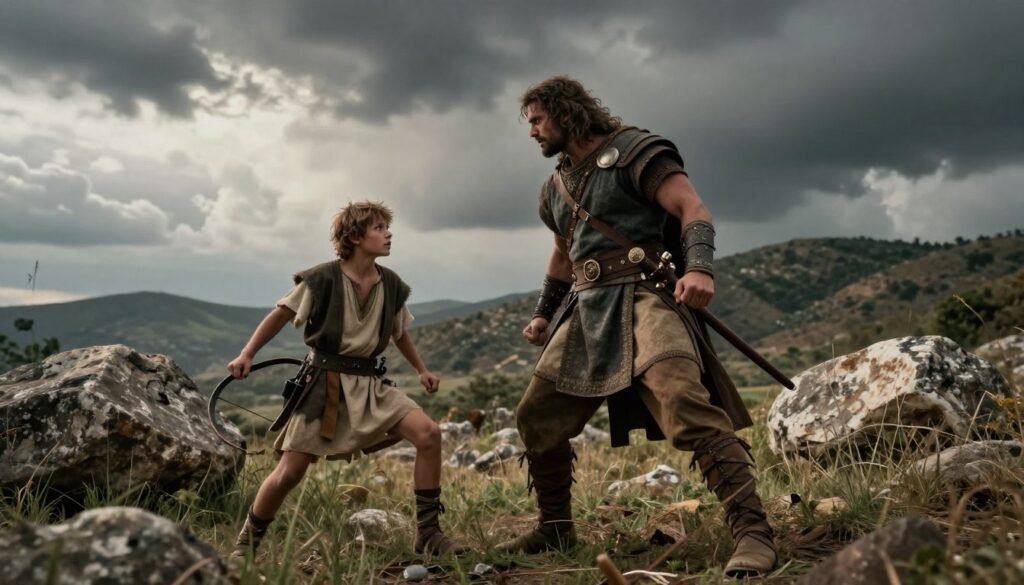 conflito entre Eliabe e Davi