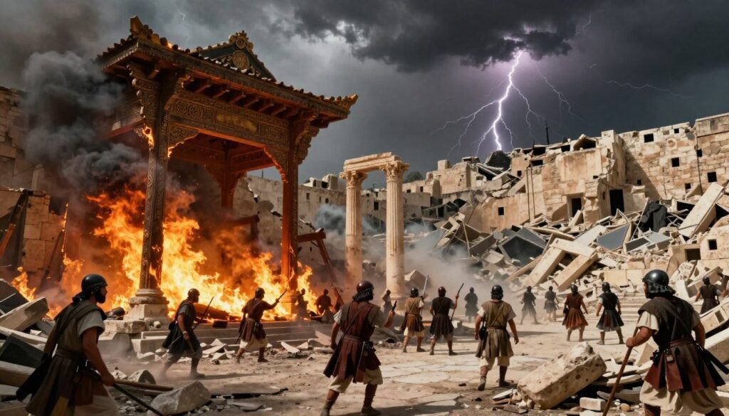 destruição do Templo de Salomão