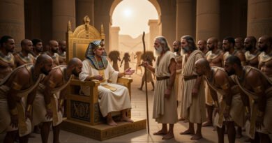 Estudo de Êxodo 5 - O primeiro confronto entre Moisés e Faraó no Egito.