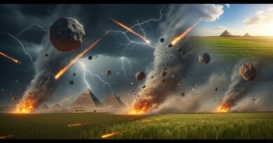 Estudo de Êxodo 9 - A praga da saraiva e fogo sobre a terra do Egito.