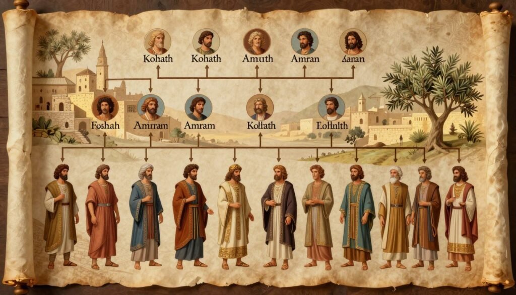 genealogia de Levi na Bíblia