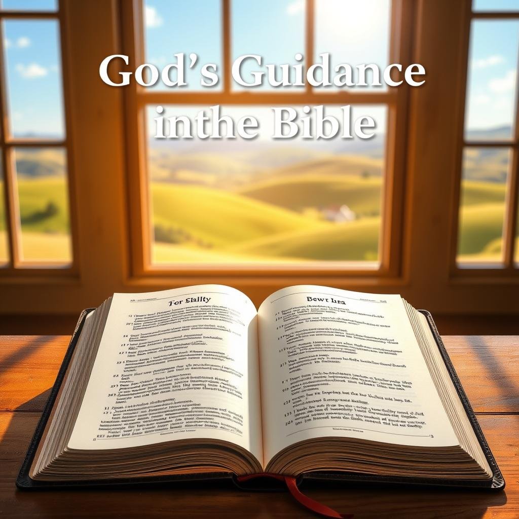 o que a bíblia fala sobre Direção de deus