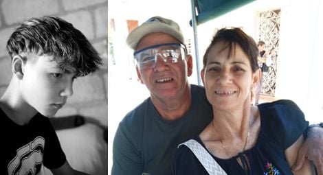 Adolescente filho de