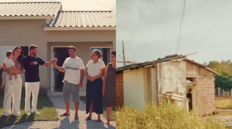 Igreja constrói casa