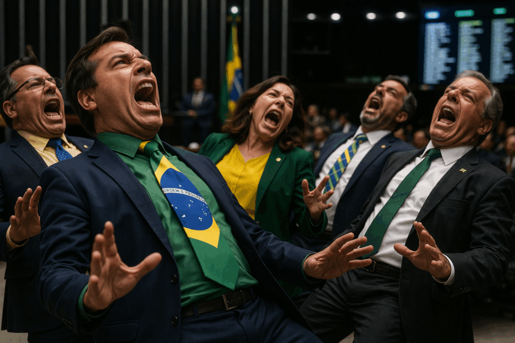 Direita frouxa: Forte