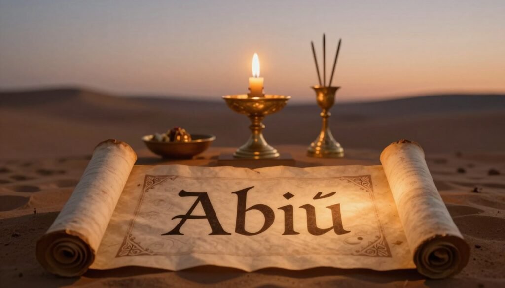 significado abiú na bíblia