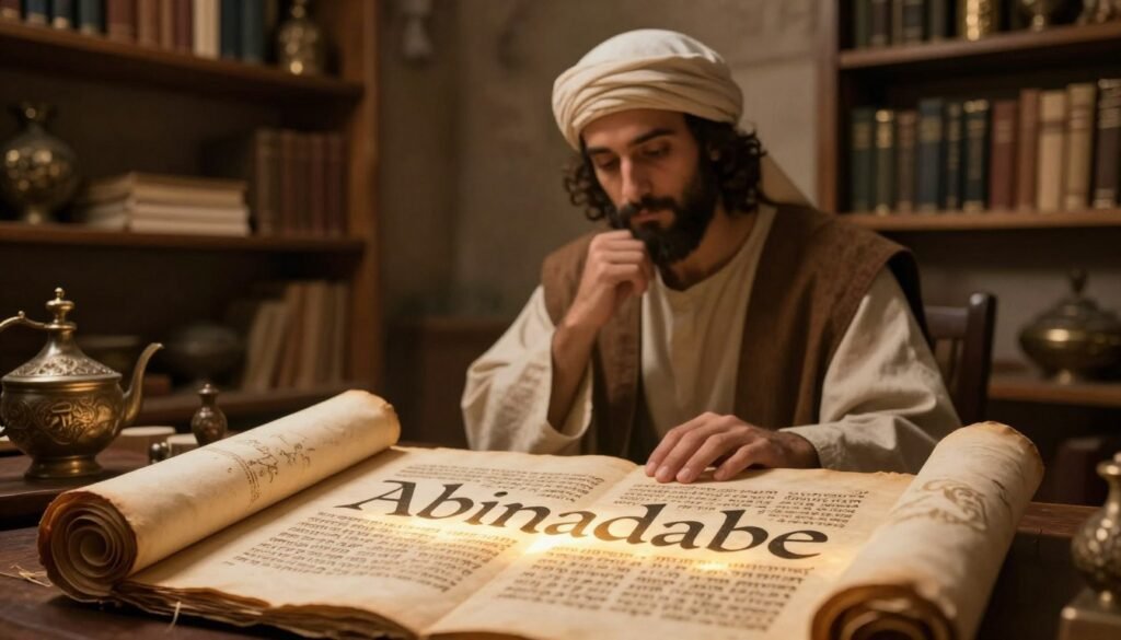significado de abinadabe