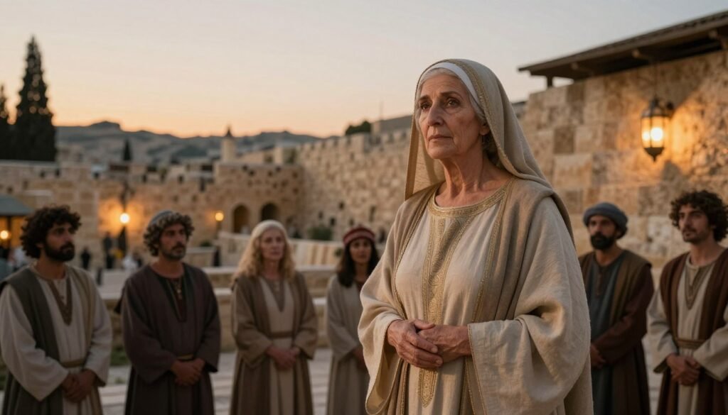 Hulda profetisa em Jerusalém Hulda profetisa em Jerusalém