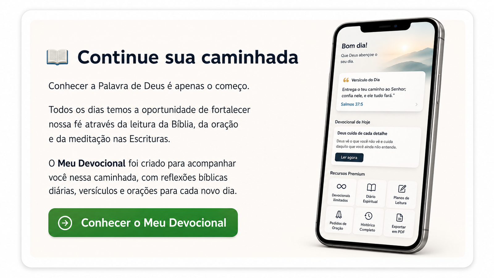 Conheça o Meu Devocional